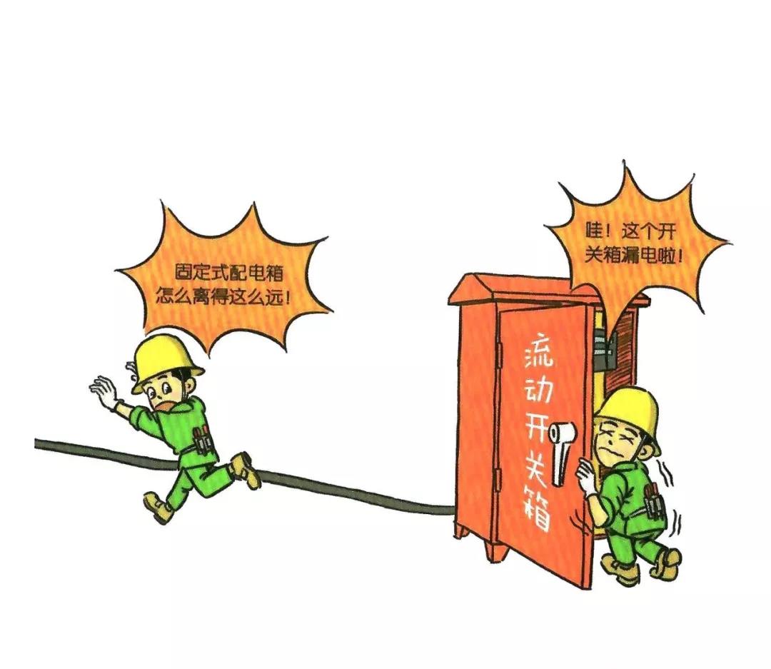 太形象了,100张建筑施工违章漫画(五)