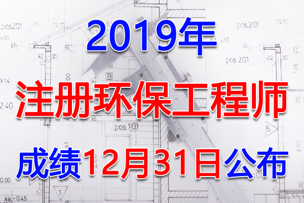 2019年宁夏注册环保工程师考试成绩查询查分入口【12月31日】