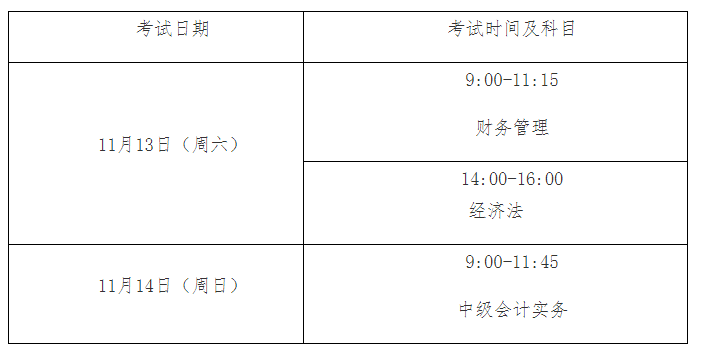 2021年云南中级会计职称考试时间延期：11月13日至14日
