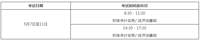 2022年陕西宝鸡初级会计职称准考证打印时间为2022年5月1日至6日