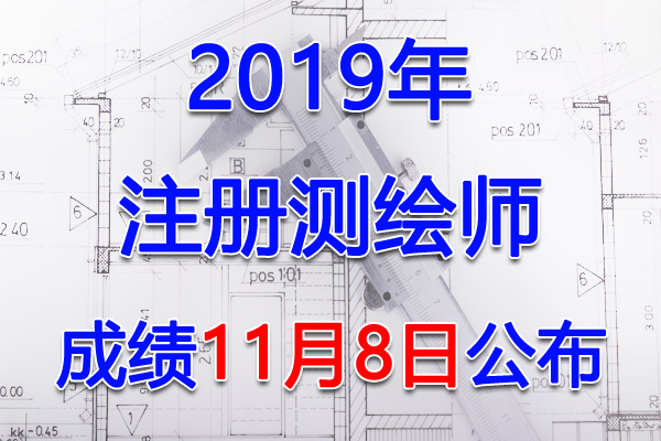 2019年广东注册测绘师考试成绩查询查分入口【11月8日开通】