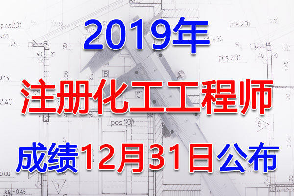 2019年上海注册化工工程师考试成绩查询查分入口【12月31日】