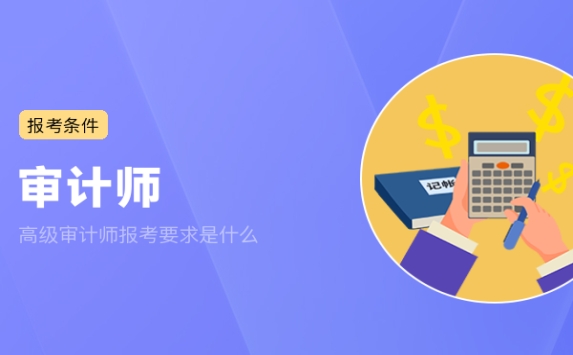 高级审计师报考要求是什么