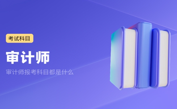 审计师报考科目都是什么