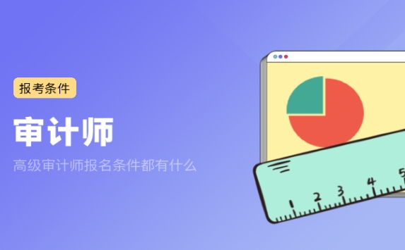 高级审计师报名条件都有什么