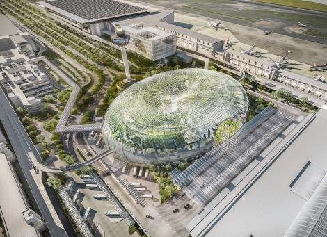 新加坡玻璃“空中枢纽”方案