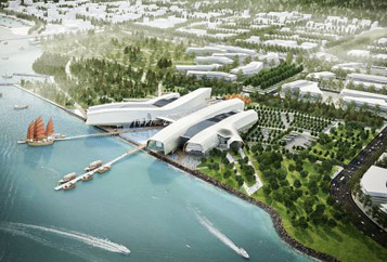 天津第一座国家级海洋博物馆主体年底基本完工