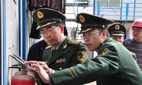 重庆巴南在建公租房工程接受消防安检