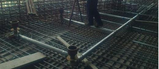 人防工程防爆地漏及管道的预埋安装