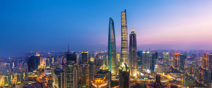 上海新十大地标建筑上海中心大厦